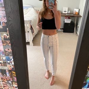 Stripped GAP jeans!!! Fit great